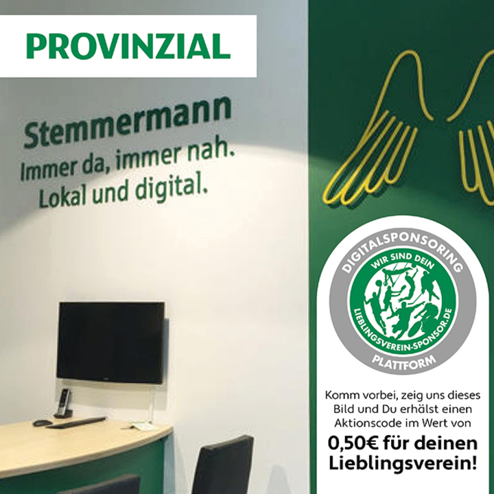 EINFACH REINKOMMEN UND DIESES BILD VORZEIGEN!