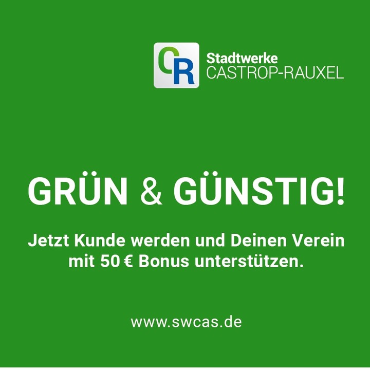 50 € für Deinen Lieblingsverein!